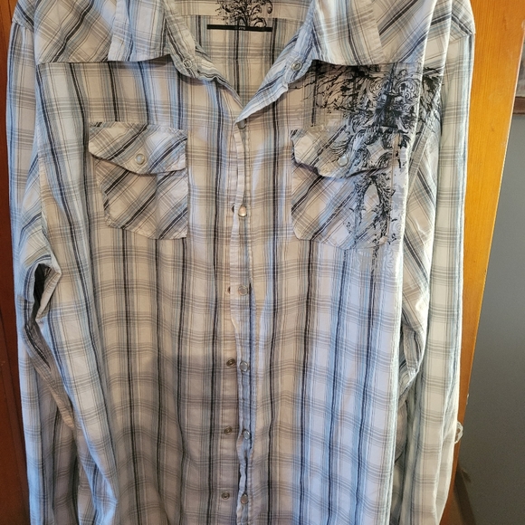 Jean machine xxl snap shirt - Picture 4 of 5